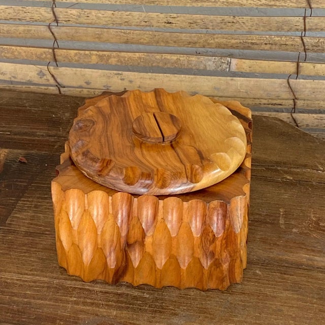 Wooden Box, France, 1980s For Sale - Image 4 of 12