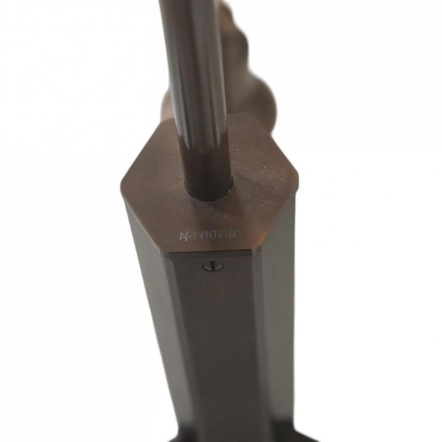 White Stem Fitting Lamp in Browned Brass by Poul Henningsen, 1990s For Sale - Image 8 of 11