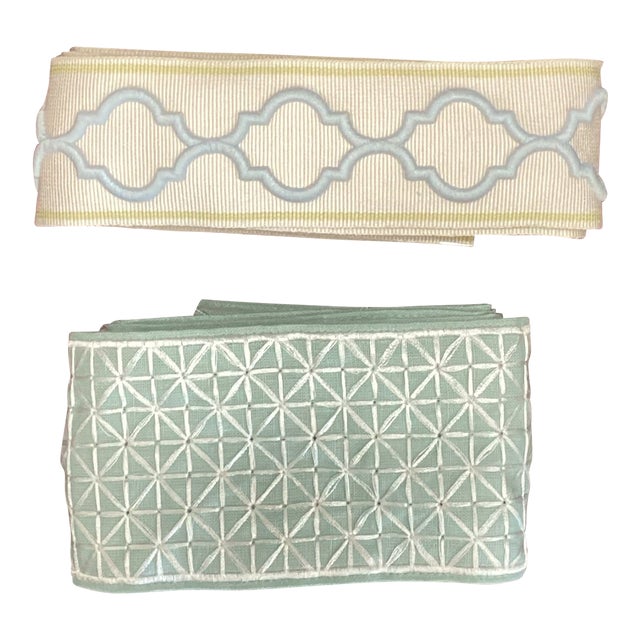 Samuel & Sons Flat Trim- 2 Pieces For Sale