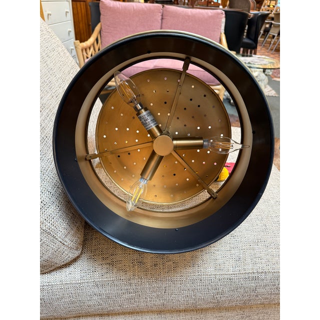 Brass Arteriors Home Nolan Pendant For Sale - Image 8 of 12