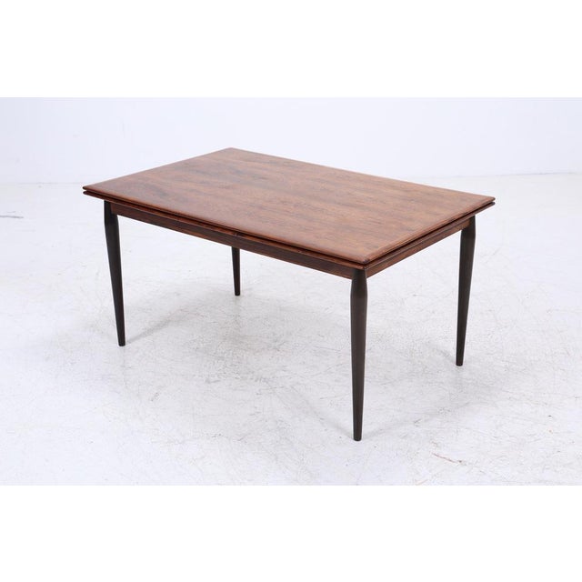Mid-Century Rosewood Extendable Dining Table, 1960s For Sale - Image 14 of 15