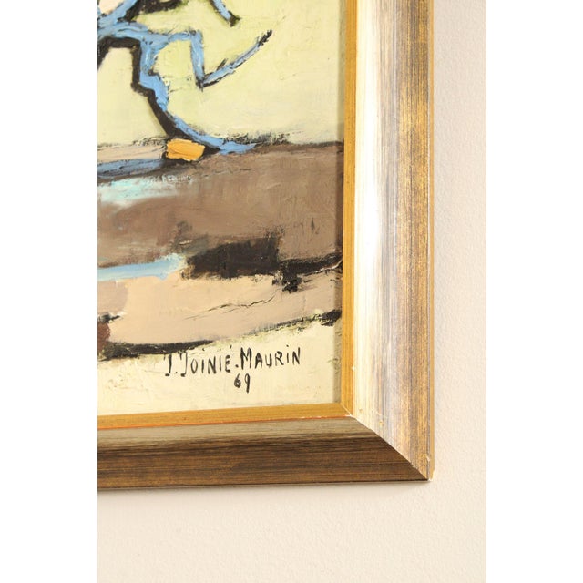 J. Joinie-Maurin Abstract Painting, 'The Dead Olive Tree' For Sale - Image 12 of 12