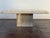 1980's solid travertine coffee table in great vintage condition, some normal patina very minimal. Brand: Stone...