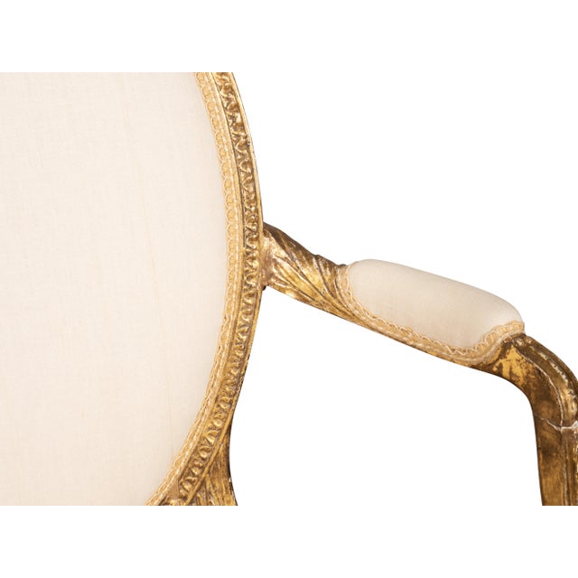 George III Giltwood Armchairs For Sale - Image 11 of 11