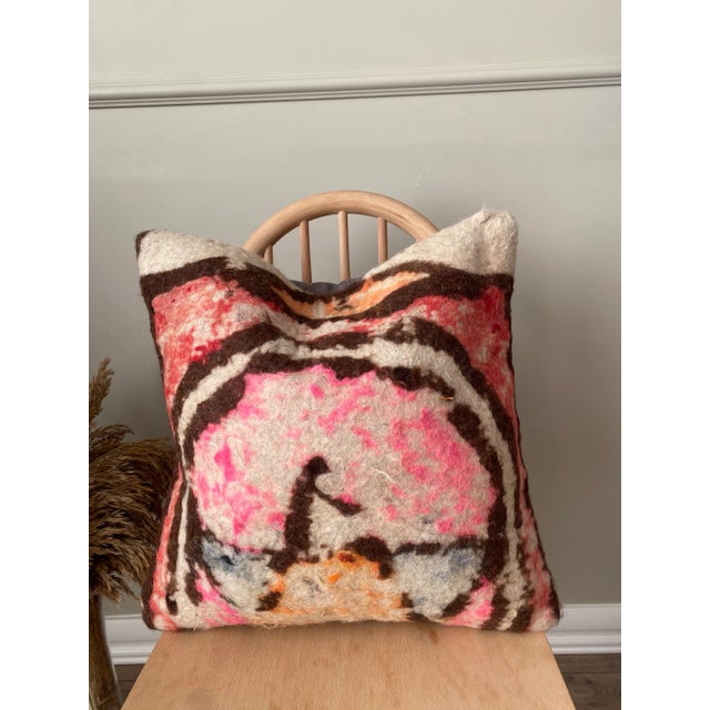 Vintage Turkish Pillow Cover For Sale - Image 6 of 6