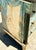 Wood Vintage Hand-Painted Drapery Swag Motif Dresser For Sale - Image 7 of 16