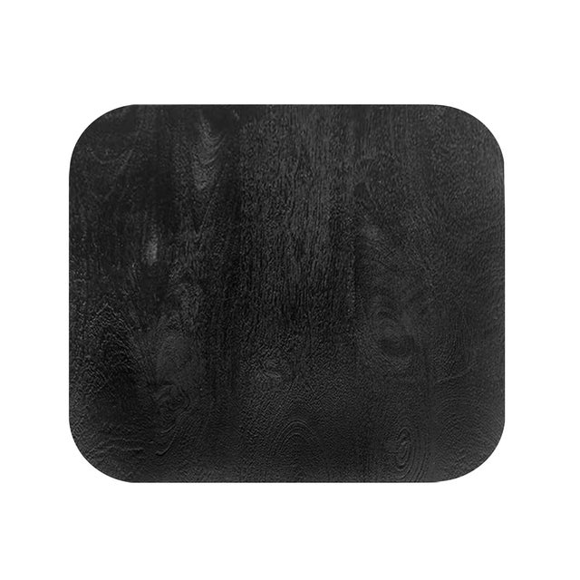 Matthew Izzo Home Noche Darkest Brown Mango Wood Side Table For Sale - Image 4 of 5