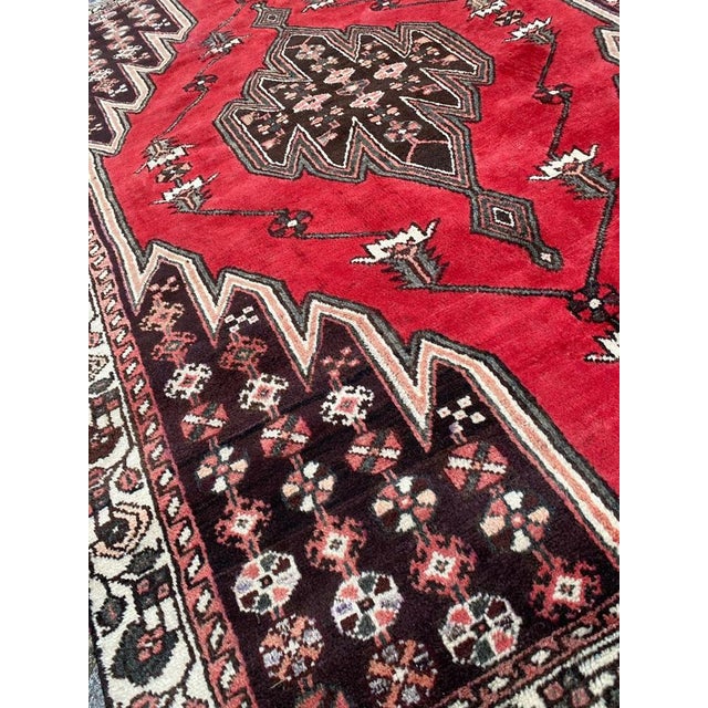 Vintage Tribal Mazlaghan Rug, 1950s For Sale - Image 15 of 17