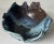 This fabulous Mid-Century Brutalist studio Art Pottery bowl features varying shades of Blue glazes on an asymmetrical form...