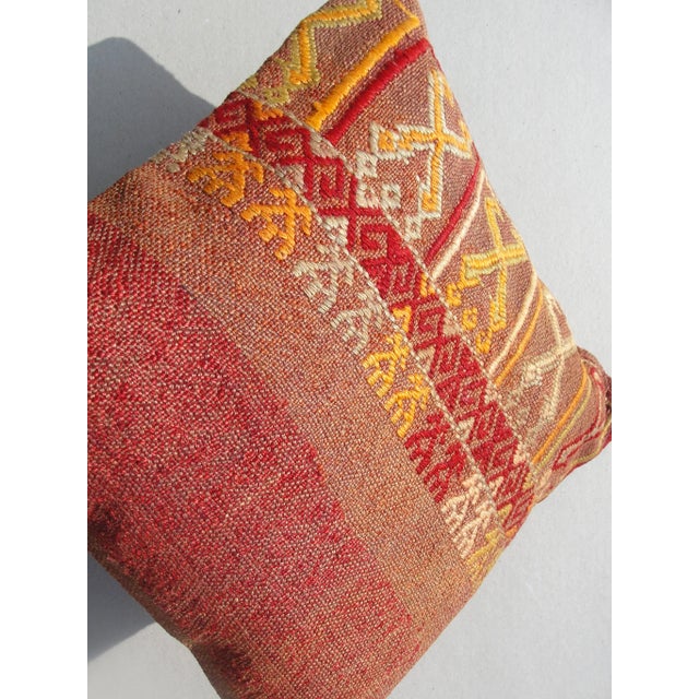 Kilim Rug Pillow For Sale - Image 9 of 11