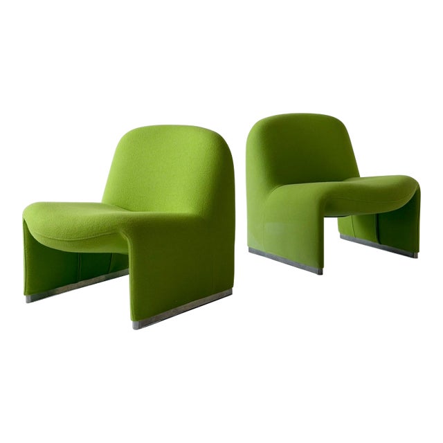 Alky Chairs Attributed to Giancarlo Piretti for Artifort For Sale