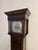 1900 - 1909 Antique Edwardian Oak Triple Weight Chiming Grandmother Clock, 1900 For Sale - Image 5 of 10