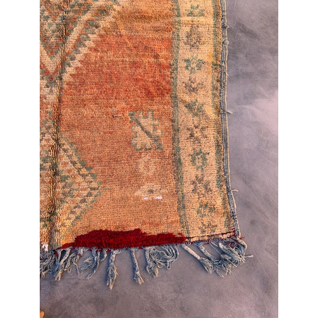 Tribal Handknotted Moroccan Rug - 5'8" X 9'4" Ft For Sale - Image 3 of 10