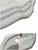 Bring timeless French elegance to your bathroom with this beautifully crafted white ceramic basin. Featuring a graceful,...