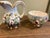 Ceramic Capodimonte Porcelain Cherub Themed Petite Pitcher and Bowl For Sale - Image 7 of 7