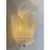 Early 21st Century Venetian Transparent Graniglia Leaves Murano Glass Wall Sconce by Simoeng For Sale - Image 5 of 8