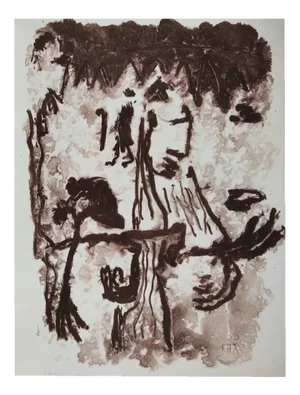 Luis Claramunt, Untitled, 1990, Ink on Paper