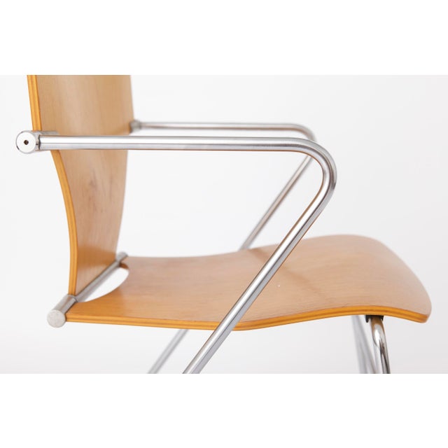 Postmodern Spanish Egoa Chair Model 300 by Josep Mora for Stua, 1988 For Sale - Image 6 of 10