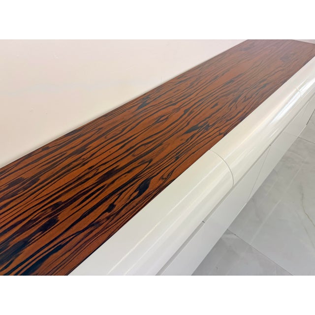 Rare Vladimir Kagan Credenza, Rosewood, Vladimir Kagan Designs, 1970s For Sale - Image 11 of 11