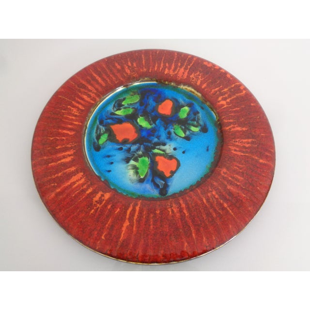 Large Glazed Ceramic Bowl, Germany, 1960s For Sale - Image 10 of 10