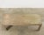 Modern Cerused Distressed Oak Parsons Style Rectangular Dining Table For Sale - Image 3 of 12