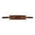 Mid-20th-Century Hand-Carved Wooden Knife and Fork Set For Sale