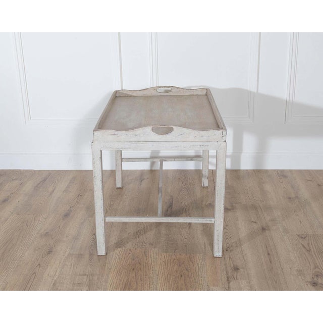 Swedish Painted Tray Table / Coffee Table, Circa 1920 For Sale In Atlanta - Image 6 of 8