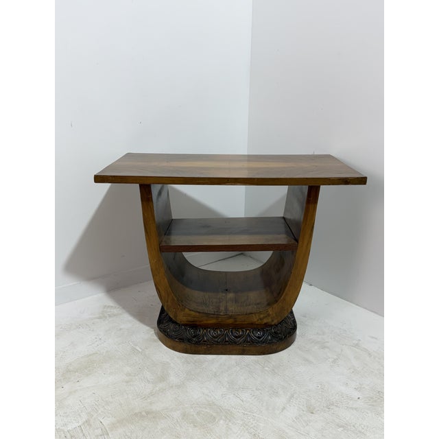 Art Deco Armchairs and a Coffee Table, Italy, 1940s, Set of 3 For Sale - Image 14 of 17