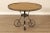 Biedermeier Style Forged Iron Base Round Dining Table For Sale In Philadelphia - Image 6 of 12