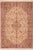Floral 1990's Medallion Pak-Persian Beige/Brown Wool Rug - 6'2'' X 9'3'' For Sale - Image 9 of 9