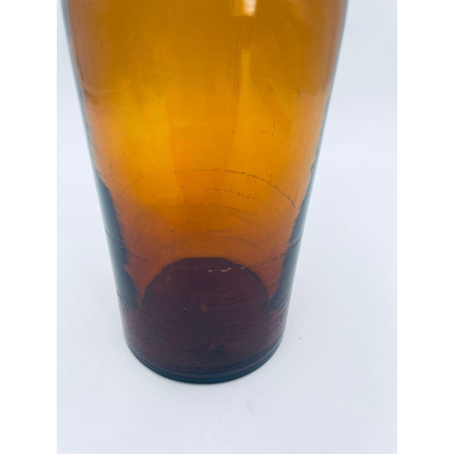 Vintage Glass Pharmacy Bottle, 1965 For Sale - Image 4 of 6