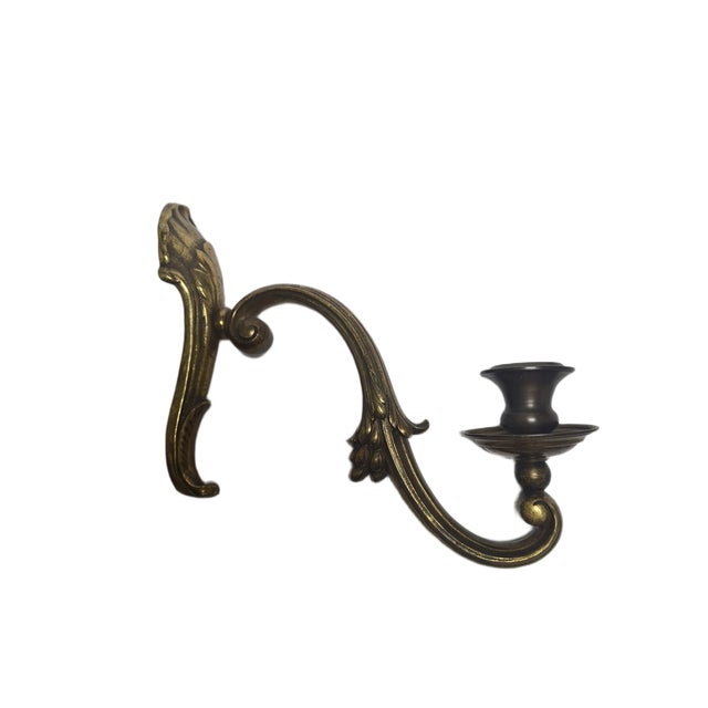 Antique Bronze Wall Lamp, Germany, 1900s For Sale - Image 15 of 15