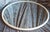 Vintage Round Wall Mirror in White Lacquered Metal by Keuko, 1980s For Sale - Image 3 of 7