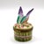 Limoges, France Vintage Chamart Exclusives Limoges Hand-Painted "Butterfly" Porcelain Hinged Trinket Box For Sale - Image 4 of 11