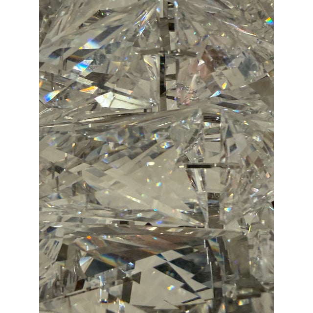 Lights Swarovski Glissando Crystal Mini Pendant For Sale - Image 7 of 13