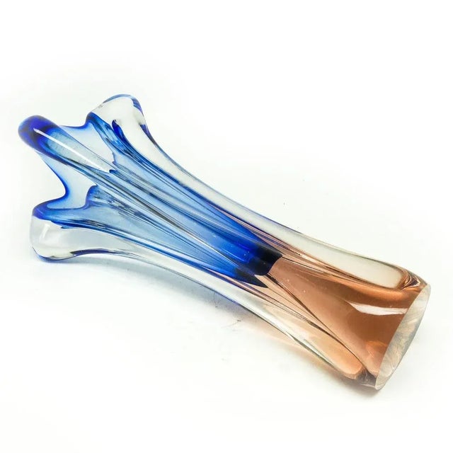 Postmodern Vase from Chribska Glassworks, Czechoslovakia, 1930s, in Very Good conditions. Designed 1920 to 1949 I have...