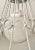 Mid 20th Century Mid Century Modern White Twisted Metal Pendant Light For Sale - Image 4 of 13