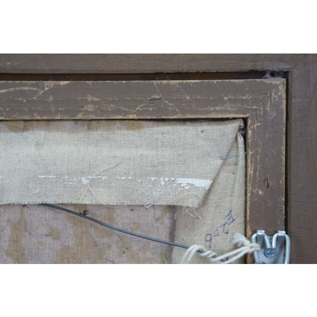 White 20th Century 'La Toilette' Rococo Oil Painting After Francois Boucher Framed For Sale - Image 8 of 11