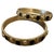 Two 1990s Iconic Gold Plated Metal and Black Enamel Bangle Bracelets by Chanel For Sale - Image 6 of 11