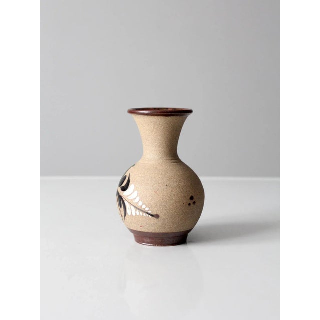 Mid-Century Modern Vintage Tonala Pottery Vase For Sale - Image 3 of 9