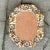 Coastal Vintage Hand Made Shell Mirror For Sale - Image 3 of 5