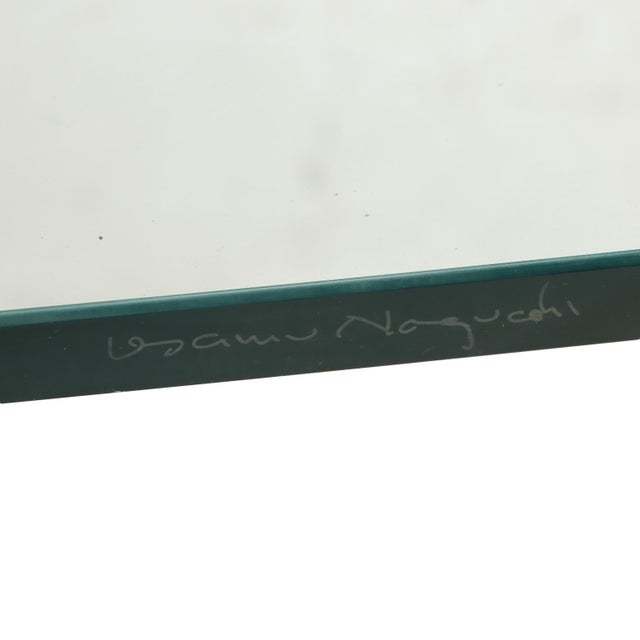 2010s Walnut and Glass Top Coffee Table by Noguchi for Herman Miller For Sale - Image 5 of 5