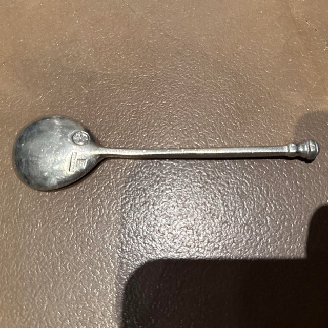 Metal Arte Italica Jam/Honey/Sugar Jar and Spoon For Sale - Image 7 of 8
