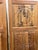 1920s Rustic Modern Floral Carved Wooden Entry Door Panels 80x30 For Sale - Image 5 of 10
