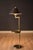 Mid-Century Modern Vintage Black and Brass Sculptural Floor Lamp With End Table by Hart Associates For Sale - Image 3 of 11