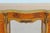Wood Magnificent Vintage French Provincial Louis XV Rococo Satinwood & Burl Wood Vanity For Sale - Image 7 of 14