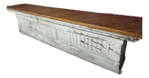 Mid 19th Century Antique Pine Eastern Shore Store Counter