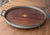 American 1800s Meriden Britannia Co. Mahogany Butler's Tray With Inlay For Sale - Image 3 of 12