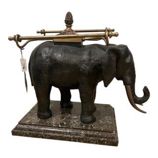 Maitland Smith Elephant Towel Holder For Sale
