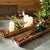 Add natural charm and versatile function to your home with this set of Wooden Trays with Handles. Designed in two generous...